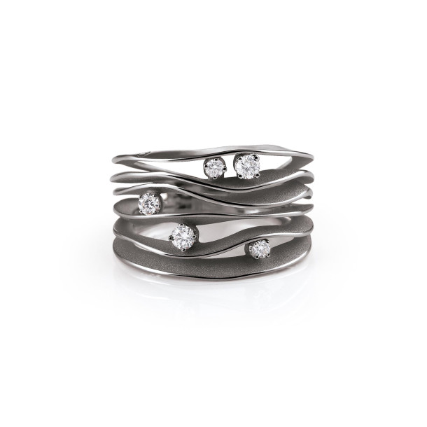         Gold farbig veredelt, Ringe, Cammilli Dune Ring