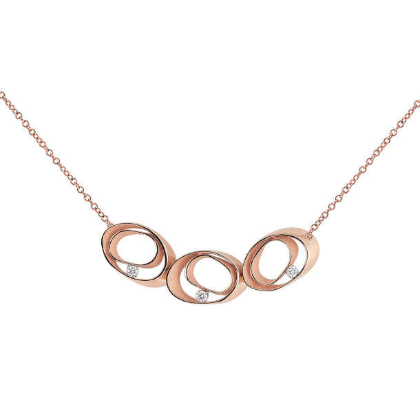         Roségold, Halsschmuck, Cammilli Dune Collier