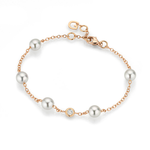         Roségold, Armschmuck, Gellner Salt´n Pepper Armband
