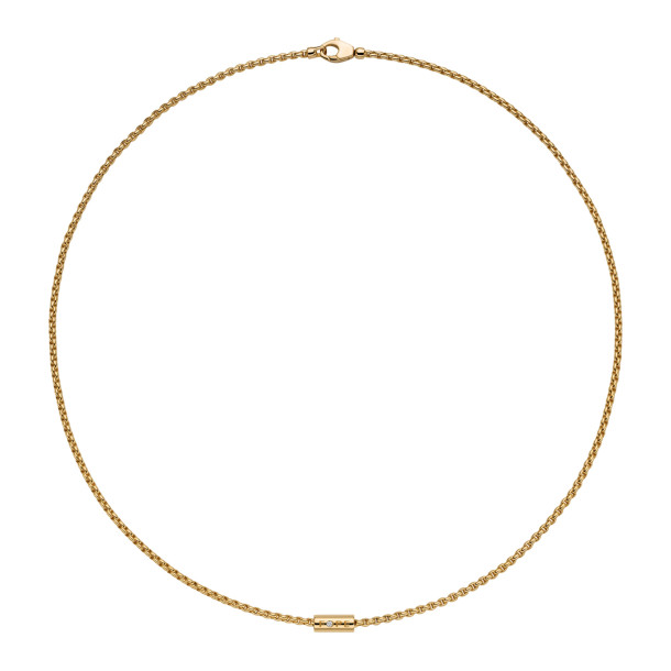         Gelbgold, Halsschmuck, FOPE Aria Halskette