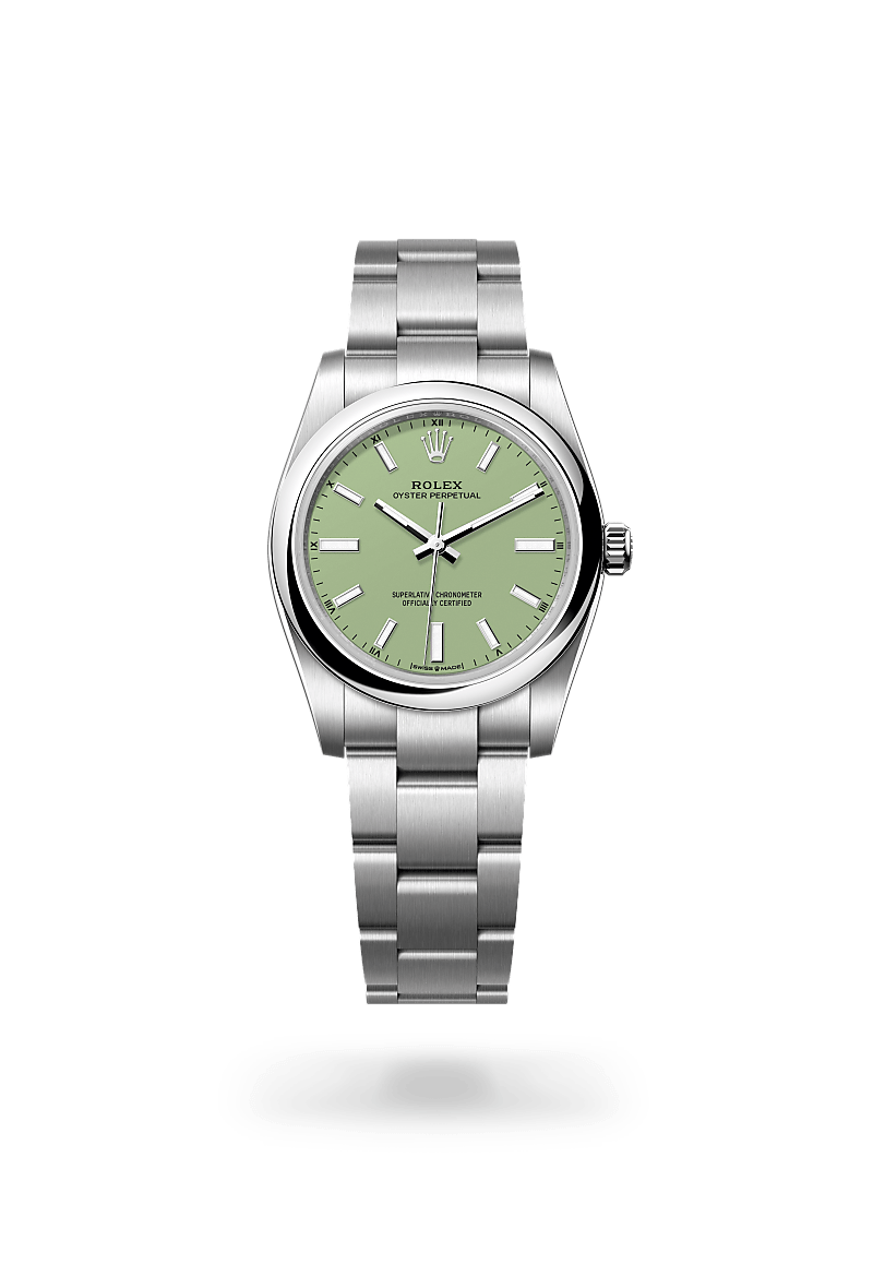 Rolex Oyster Perpetual 34 M124200-0006 Herrenuhr - Oyster, 34 mm, Edelstahl Oystersteel 