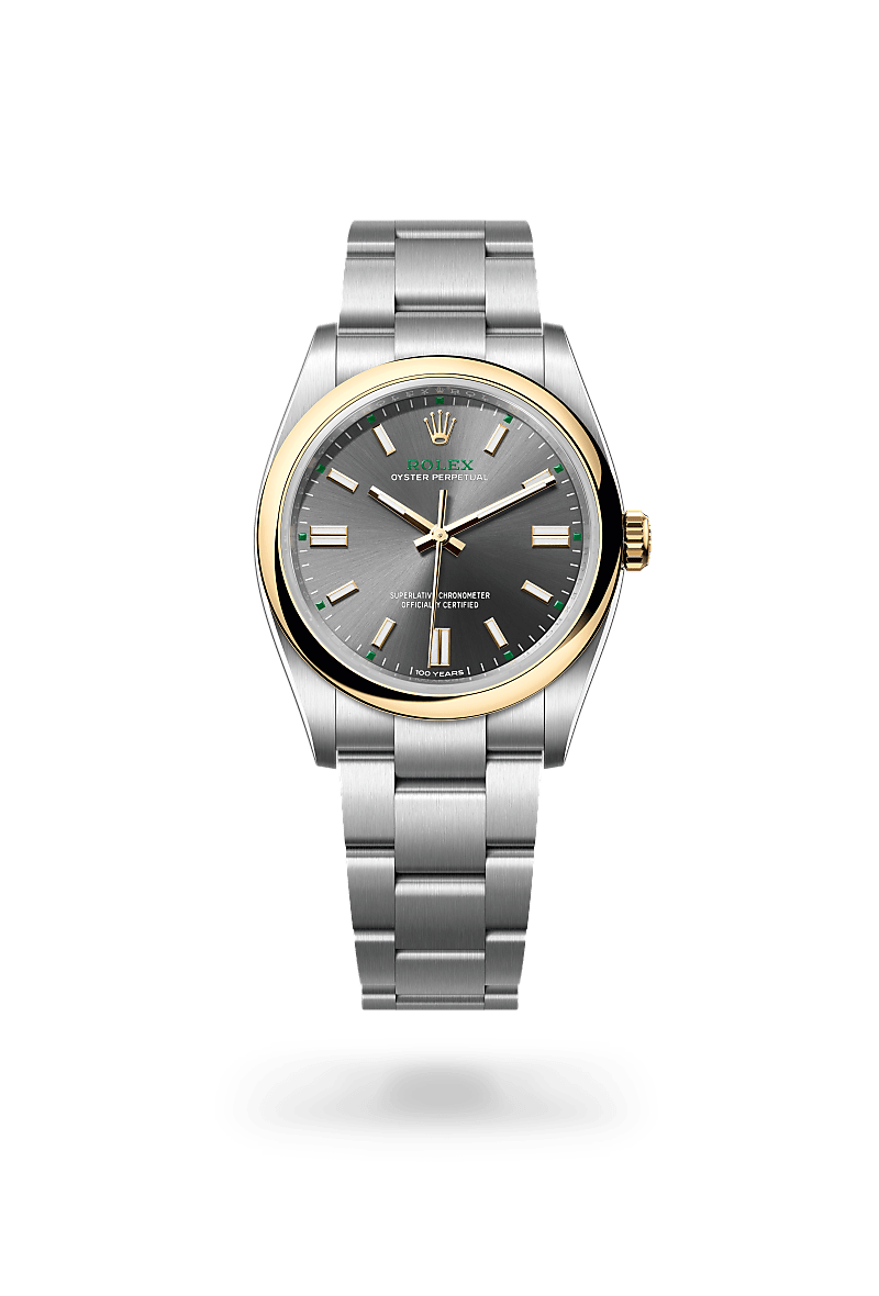 Rolex Oyster Perpetual 36 Herrenuhr (M126003-0001) Oyster, 36 mm, Edelstahl Oystersteel und Gelbgold