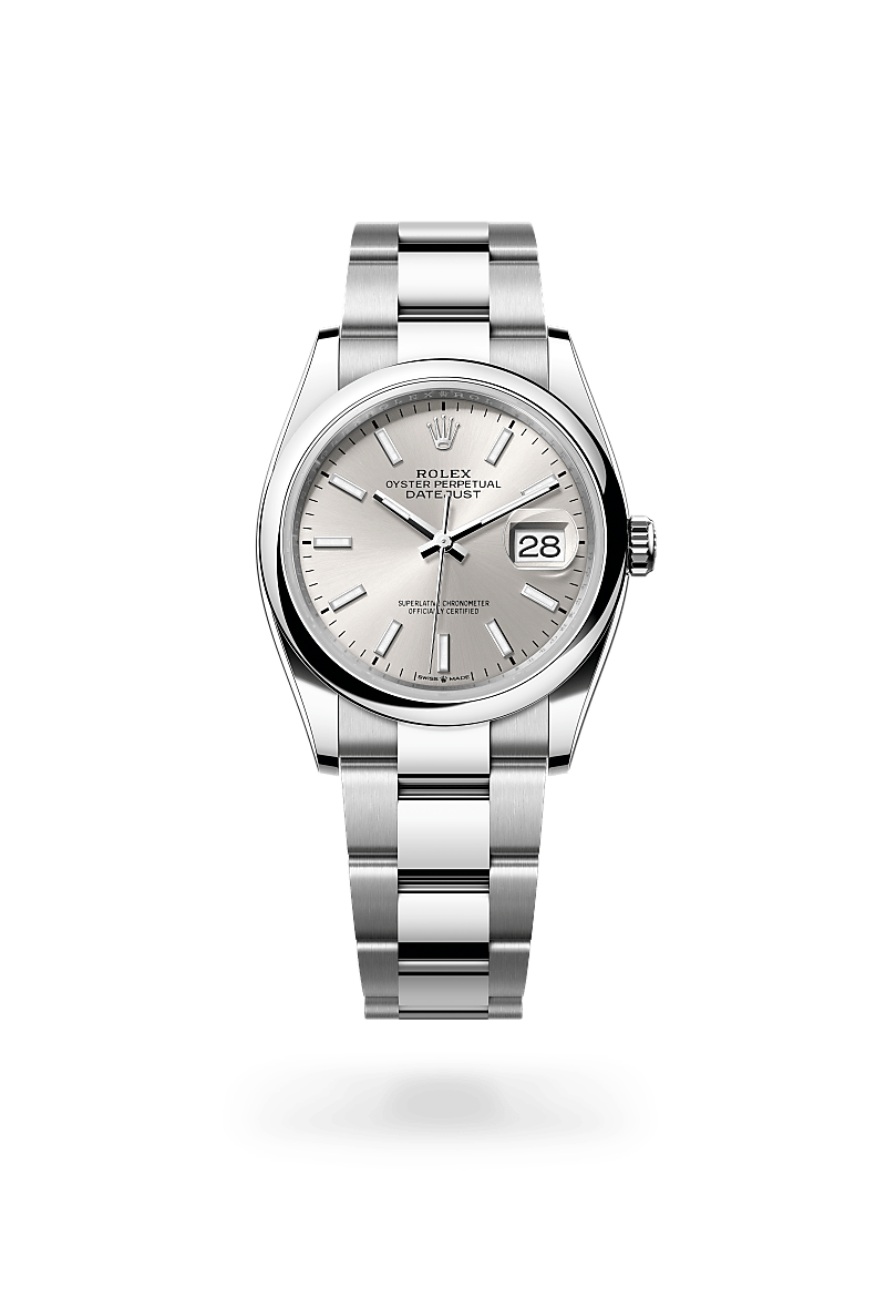 Rolex Datejust 36 M126200-0002 Herrenuhr - Oyster, 36 mm, Edelstahl Oystersteel