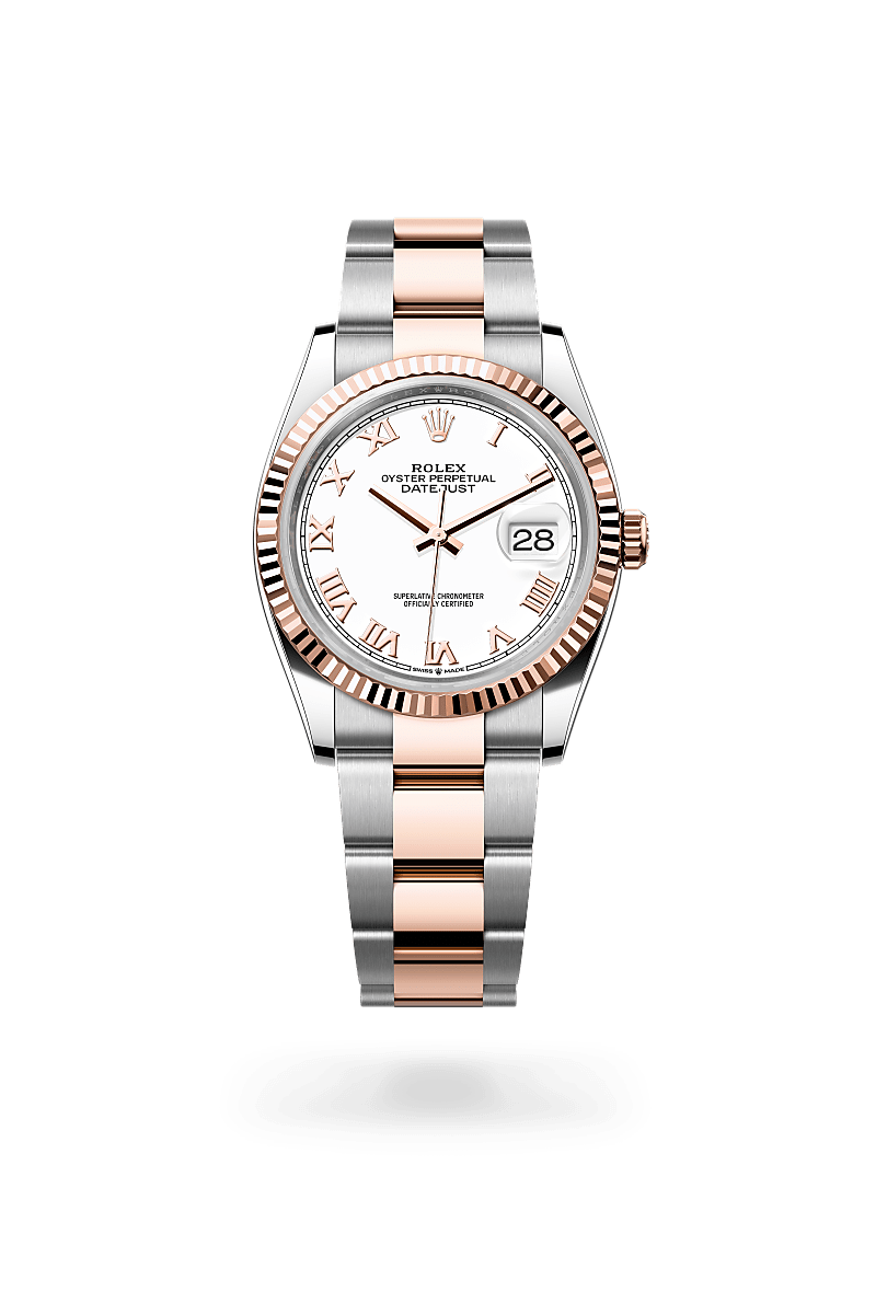 Rolex Datejust 36 M126231-0016 Herrenuhr / Damenuhr - Oyster, 36 mm, Edelstahl Oystersteel und Everose-Gold