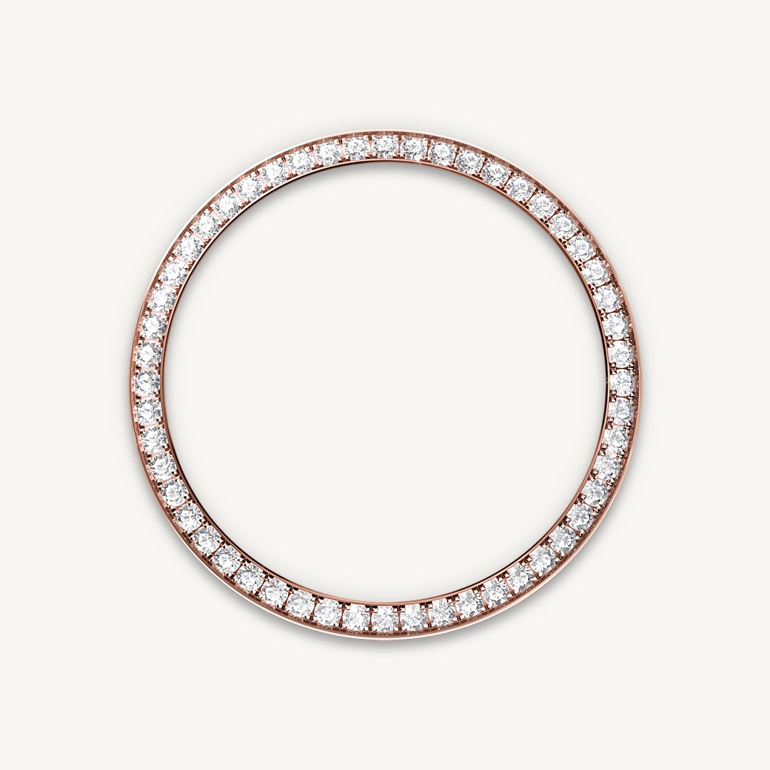 Diamantbesetzte Lünette