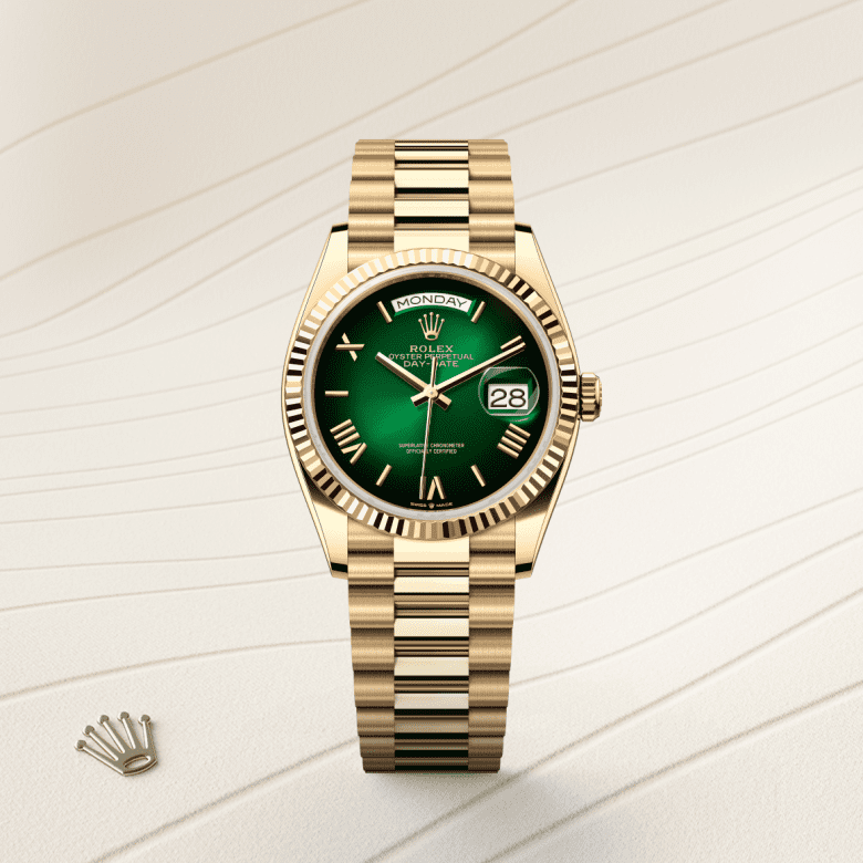 Rolex Day-Date 36 128238 Herrenuhr / Damenuhr Bild 2