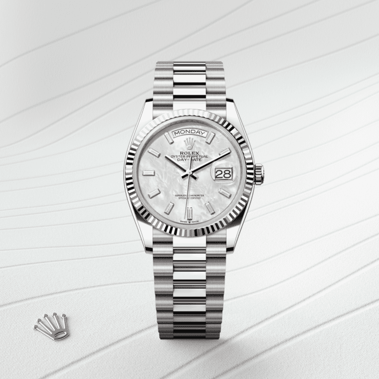 Rolex Day-Date 36 128239 Herrenuhr / Damenuhr Bild 2