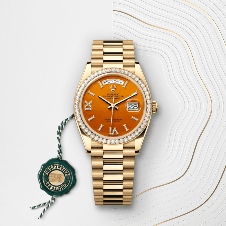Rolex Day-Date 36 128348RBR Herrenuhr / Damenuhr Bild 4