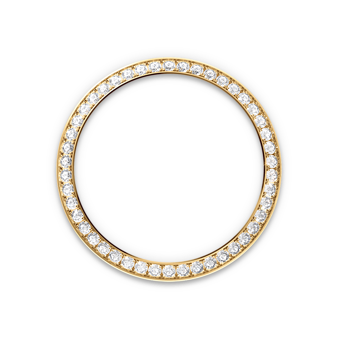 Diamantbesetzte Lünette